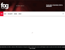 Tablet Screenshot of fogfoundation.com